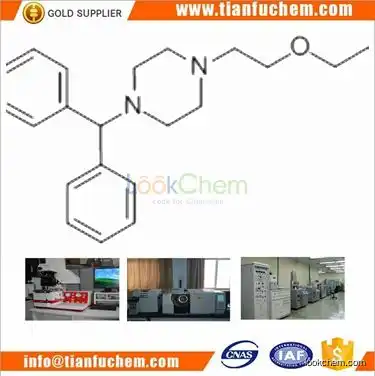 TIANFU-CHEM CAS:68-88-2 	1-(4-Chloro-alpha-phenylbenzyl)-4-((2-(2-hydroxyethoxy)ethyl)piperazine)