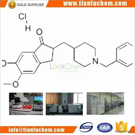 TIANFU-CHEM CAS:120011-70-3 	2,3-Dihydro-5,6-dimethoxy-2-[[1-(phenylmethyl)-4-piperidinyl]methyl]-1H-inden-1-one hydrochloride