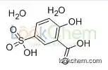 5965-83-3       C7H10O8S        5-Sulfosalicylic acid dihydrate