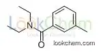 134-62-3    C12H17NO   N,N-Diethyl-3-methylbenzamide