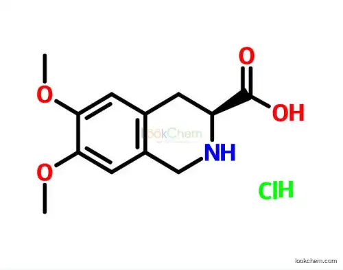 (S)-6,7-Dimethoxy-1,2,3,4-tetrahydro-3-isoquinolinecarboxylic acid hydrochloride