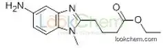 CAS:3543-73-5 C14H19N3O2 1-Methyl-5-amino-1H-benzimidazole-2-butanoic acid ethyl ester