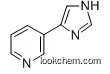 51746-85-1  C8H7N3  3-(1H-Imidazol-4-yl)pyridine