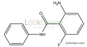 60041-89-6  C13H11FN2O  2-AMino-6-flouro-N-phenylbenzaMide