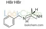 116258-17-4  C12H18Br2N2  (1S,4S)-(+)-2-Benzyl-2,5-diazabicyclo[2.2.1]heptane dihydrobromide