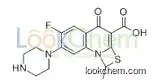 112984-60-8          C16H16FN3O3S      6-Fluoro-1-methyl-4-oxo-7-(1-piperazinyl)-4H-[1,3]thiazeto[3,2-a]quinoline-3-carboxylic acid