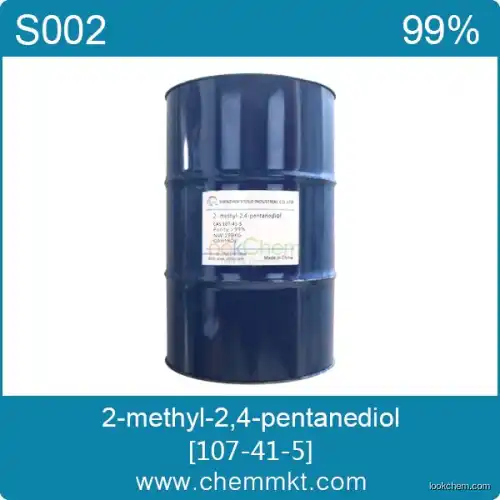 China manufacture 2-Methyl-2,4-pentanediol CAS 107-41-5(107-41-5)
