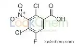 106809-14-7        C7H2Cl2FNO4           2,4-Dichloro-5-fluoro-3-nitrobenzoic acid
