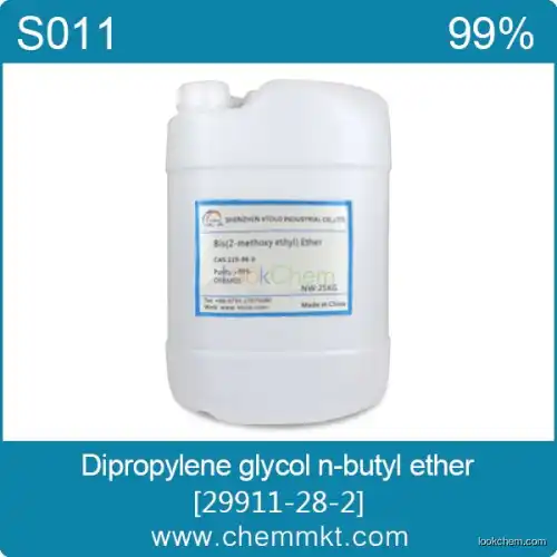 DPNB/Dipropylene glycol n-butyl ether (Dow) / Di(propylene glycol) butyl ether (Sigma) CAS 29911-28-2