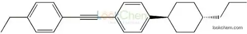 107949-21-3  C25H30  1-[(4-Ethylphenyl)ethynyl]-4-(trans-4-propylcyclohexyl)benzene