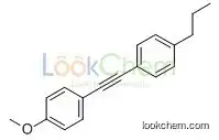 39969-26-1  C18H18O  1-[2-(4-Methoxyphenyl)-1-ethynyl]-4-propylbenzene