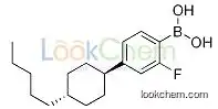 163006-96-0  C17H26BFO2  2-Fluoro-4-(trans-4-pentylcyclohexyl)phenylboronic acid