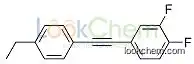 145698-43-7  C16H12F2  1-[(3,4-Difluorophenyl)ethynyl]-4-ethylbenzene