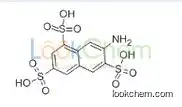 118-03-6         C10H9NO9S3          2-Amino-3,6,8-naphthalenetrisulfonic acid