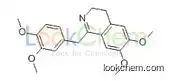 6957-27-3        C20H23NO4          1-[(3,4-Dimethoxyphenyl)methyl]-3,4-dihydro-6,7-dimethoxyisoquinoline
