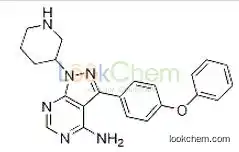 CAS:1022150-12-4 C22H22N6O 3-(4-Phenoxy-phenyl)-1-piperidin-3-yl-1H-pyrazolo[3,4-d]pyriMidin-4-ylaMine