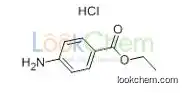23239-88-5               C9H11NO2.ClH         Benzocaine hydrochloride