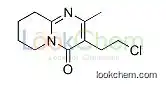 95742-20-4            C11H15ClN2O       3-(2-Chloroethyl)-6,7,8,9-tetrahydro-2-methyl-4H-pyrido[1,2-a]pyrimidin-4-one