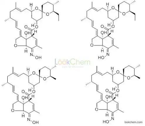 CAS:129496-10-2 2C32H45NO7.2C31H43NO7 Milbemycin oxime