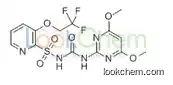 145099-21-4             C14H14F3N5O6S           1-(4,6-dimethoxypyrimidin-2-yl)-3-[3-(2,2,2-trifluoroethoxy)-2-pyridylsulfonyl]urea