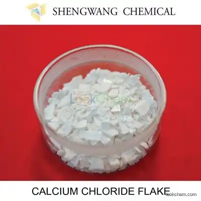Calcium chloride flakes 74% 77% 94% competitive price(10035-04-8)