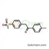 1-(6-methyl-3-pyridyl)-2-(4-(methylsulfonyl)-phenyl)ethanone