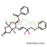 (3AR,4R,5R,6aS)-4-((E)-3,3-Difluoro-4-phenoxybut-1-en-1-yl)-2-oxohexahydro-2H-cyclopenta[b]furan-5-yl benzoate