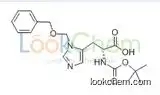 99310-01-7           C19H25N3O5          N-Boc-N'-benzyloxymethyl-L-histidine