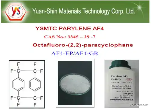 Parylene HT(AF4)－Octafluoro-(2,2)-paracyclophane, EP grade