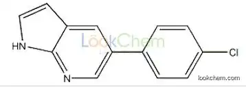CAS:918516-27-5 C13H9ClN2 1H-Pyrrolo[2,3-b]pyridine, 5-(4-chlorophenyl)-