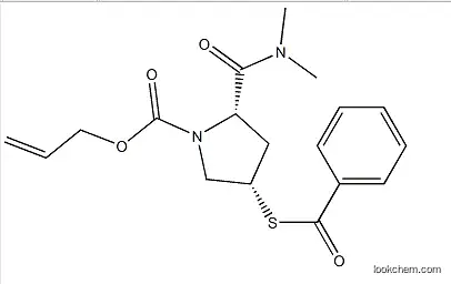 supply (2S,4S)-4-(benzoylsulfanyl)-2-(dimethylcarbamoyl)pyrrolidine-1-carboxylic acid allyl ester