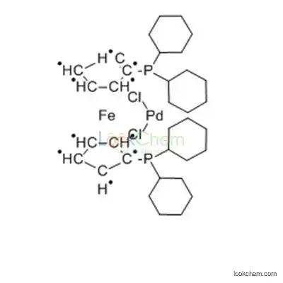 [1,1′-Bis(di-cyclohexylphosphino)ferrocene]dichloropalladiuM(II)