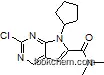 7H-Pyrrolo[2,3-d]pyriMidine-6-carboxaMide, 2-chloro-7-cyclopentyl-N,N-diMethyl-(1211443-61-6)