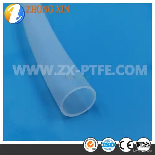 factory directly sale transparent translucent smoothbore PTFE tubing(9002-84-0)