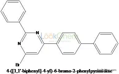 4-([1,1'-biphenyl]-4-yl)-6-bromo-2-phenylpyrimidine