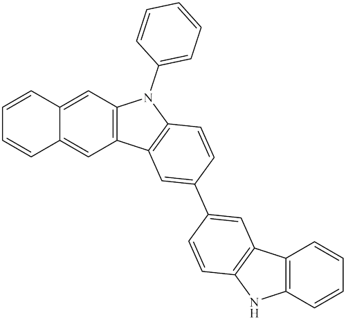 2-(9H-carbazol-3-yl)- 5-phenyl-5H- benzo[b]carbazole