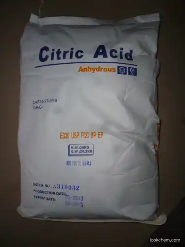 Citric acid anhydrous/monohydrate ( CAA/ CAM ) food grade