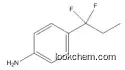 4-(1,1-difluoropropyl)- Benzenamine