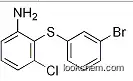 2-(3-BroMo-phenylsulfanyl)-3-chloro-phenylaMine