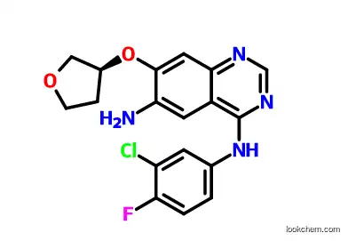 (S)-N4-(3-chloro-4-fluorophenyl)-7-(tetrahydrofuran-3-yloxy)quinazoline-4,6-diamine