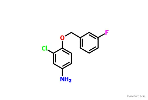 4-(3-fluorobenzyloxy)-3-chlorobenzenamine