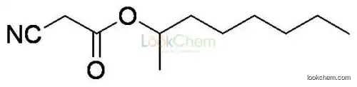 colorless transparent liquid 52688-08-1 organic synthesis 2-Octyl cyanoacetate promotion