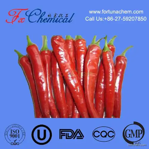 High quality pure capsaicin powder Cas 404-86-4 with factory low price and fast delivery