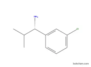 (S)-1-(3-CHLOROPHENYL)-2-METHYLPROPAN-1-AMINE