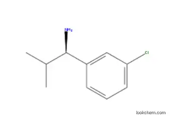 (R)-1-(3-CHLOROPHENYL)-2-METHYLPROPAN-1-AMINE
