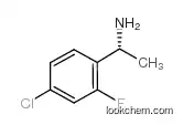 Benzenemethanamine, 4-chloro-2-fluoro-a-methyl-, (aR)-
