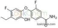 4-(4-Ethyl-5-fluoro-2-hydroxyphenoxy)-3-fluorobenzamide