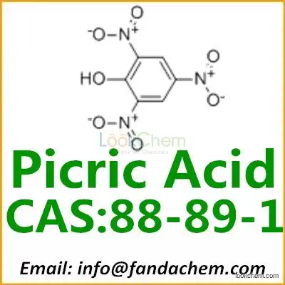High quality of 2,4,6-trinitrofenol, cas: 88-89-1 from Fandachem