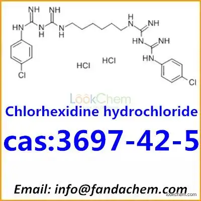 Good quality of Chlorhexidine hydrochloride,cas:3697-42-5 from Fandachem