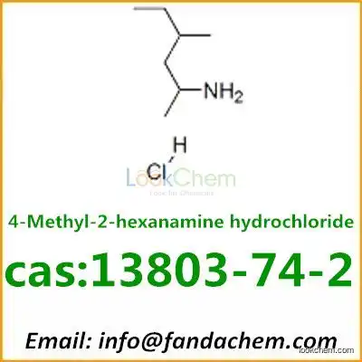 High quality of 4-Methyl-2-hexanamine hydrochloride,cas:13803-74-2 from Fandachem